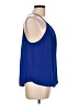 Chocolate Blue Sleeveless Blouse Size L - photo 4