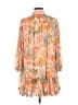 Taylor 100% Polyester Orange Casual Dress Size 12 (petite) - photo 2