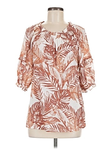 NANETTE Nanette Lepore 3/4 Sleeve Blouse (view 1)