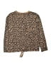 The Children's Place Animal Print Gold Brown Pullover Sweater Size 14 - photo 2