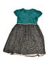 Mini Boden Animal Print Teal Dress Size 7-8Y - photo 2