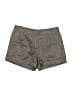 Theory Solid Green Gray Khaki Shorts Size 4 - photo 1