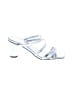 Marc Fisher Silver Sandals Size 8 - photo 1