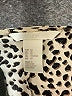 H&M 100% Viscose Animal Print Tan Kimono Size 10 - photo 7