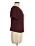 Talbots Burgundy Short Sleeve Top Size 8 - photo 4