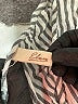 Elan 100% Rayon Stripes Gray Romper Size S - photo 4