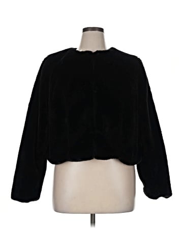 ELOQUII Faux Fur Jacket (view 1)