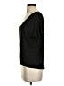 LUXE 100% Rayon Polka Dots Black Short Sleeve Top Size S - photo 5