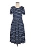 DB Moon Polka Dots Blue Casual Dress Size M - photo 1