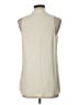 Theory Ivory Sleeveless Blouse Size L - photo 2