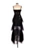 BCBGMAXAZRIA Black Cocktail Dress Size 12 - photo 2