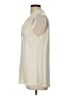 Theory Ivory Sleeveless Blouse Size L - photo 5