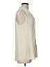 Theory Ivory Sleeveless Blouse Size L - photo 4