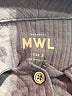 MWL by Madewell Blue Long Sleeve Blouse Size S - photo 7