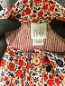Nordstrom Floral Red Long Sleeve Polo 3-6 MO / 6 MO - photo 3