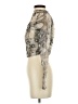 Privy Silver Ivory Long Sleeve Blouse Size S - photo 5