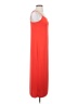 Something Navy Solid Red Casual Dress Size S - photo 4