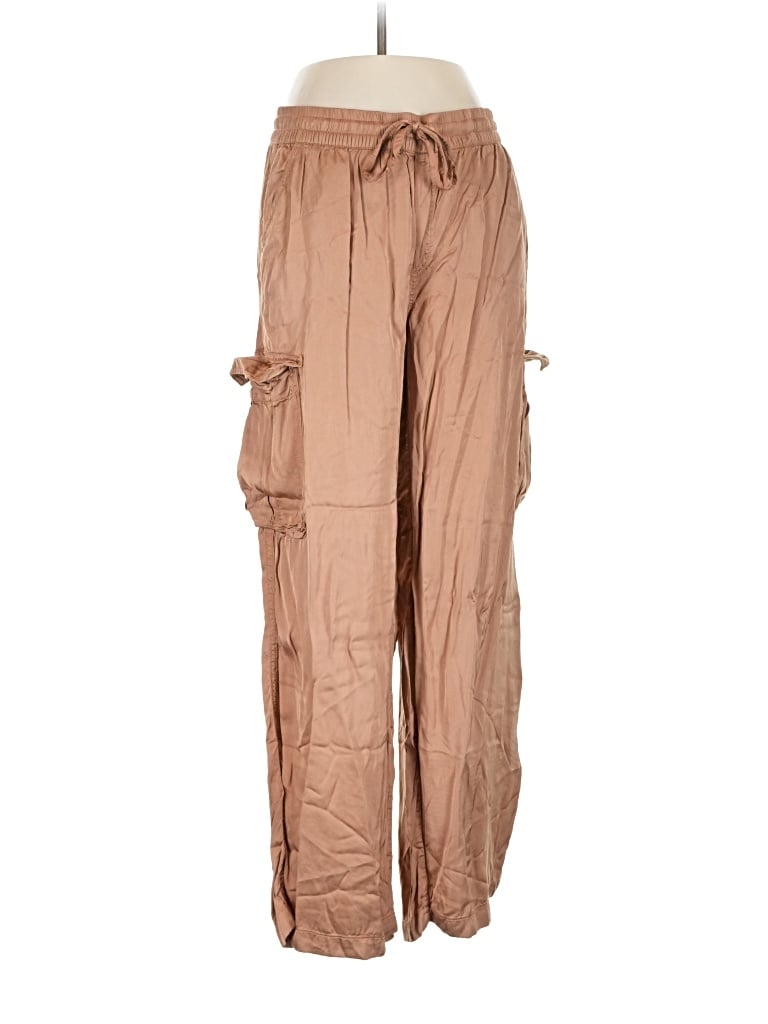 Pre-owned Aerie Cargo Pants In Tan
