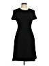 Theory Solid Black Casual Dress Size 6 - photo 1