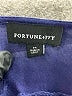 Fortune + Ivy 100% Polyester Blue Sleeveless Blouse Size M - photo 7