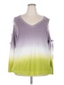 Torrid Purple Pullover Sweater Size 2X Plus (2) - photo 1