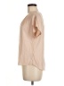Boden 100% Polyester Tan Short Sleeve Blouse Size 8 - photo 5