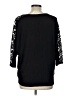 Loveappella Black 3/4 Sleeve Top Size L - photo 2