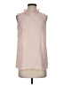 Talbots 100% Polyester Pink Sleeveless Blouse Size S - photo 1
