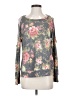 Michael Lauren Floral Gray Pullover Sweater Size XS - photo 1