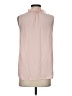Talbots 100% Polyester Pink Sleeveless Blouse Size S - photo 2