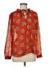 Ann Taylor LOFT Orange Long Sleeve Blouse Size M - photo 1