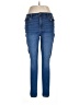 a.n.a. A New Approach Solid Blue Jeans Size 12 - photo 1