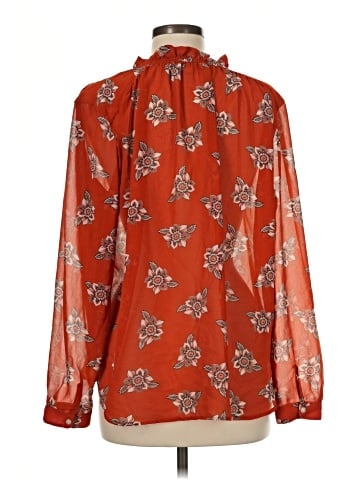Ann Taylor LOFT Long Sleeve Blouse (view 2)