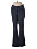 D&Co. Polka Dots Blue Casual Pants Size 6 - photo 1