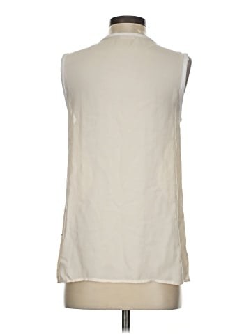 L'Agence Sleeveless Silk Top (view 2)