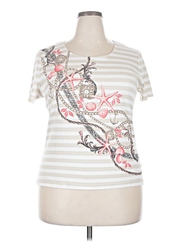 Karen Scott Short Sleeve Top (view 1)