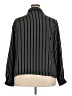 Liz Baker 100% Polyester Stripes Black Long Sleeve Blouse Size 22 - photo 2