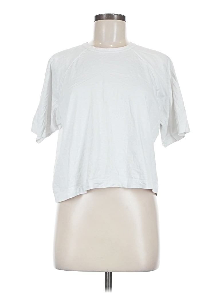 Pre-owned Everlane Short Sleeve T-shirt In Silver