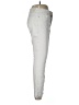 Ann Taylor Metallic Ivory Jeans Size 6 - photo 4