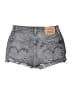 Levi's Gray Denim Shorts Size 25 waist - photo 2