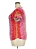 Bibi Animal Print Pink Short Sleeve T-Shirt Size 2X (estimated) - photo 5