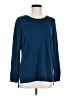 IMAN 100% Acrylic Blue Pullover Sweater Size M - photo 1