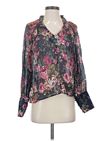 Aratta Silent Journey Long Sleeve Blouse (view 1)