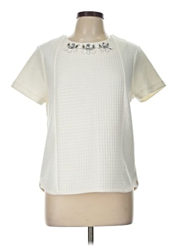 Ann Taylor Short Sleeve Top (view 1)