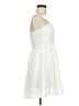 Unbranded Solid White Cocktail Dress Size M - photo 4