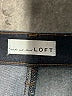Ann Taylor LOFT Chevron-herringbone Blue Jeans Size 26 waist (petite) - photo 4