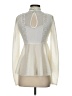 Free People Ivory Long Sleeve Blouse Size S (petite) - photo 2