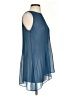 BCBGeneration Blue Sleeveless Blouse Size XS - photo 4