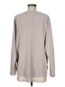 C+D+M Collection Gray Long Sleeve Blouse Size M - photo 2