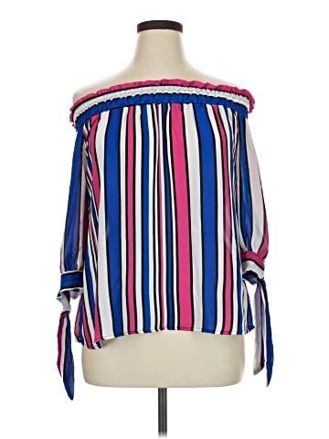 Love By Design 3/4 Sleeve Blouse (view 1)